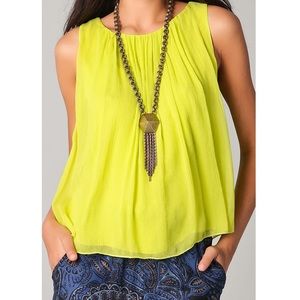 Alice + Olivia Gathered Tank